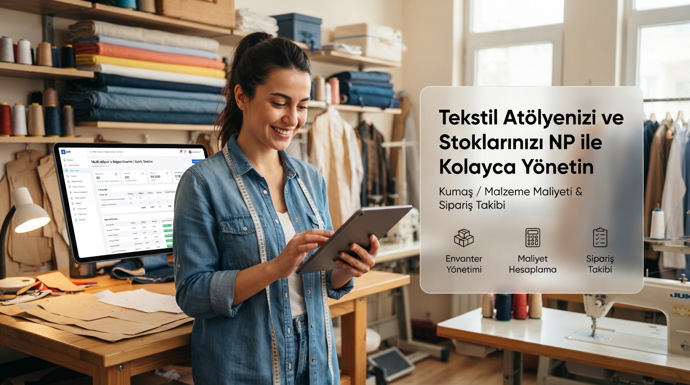 NP Atölye Takip tanıtım görseli