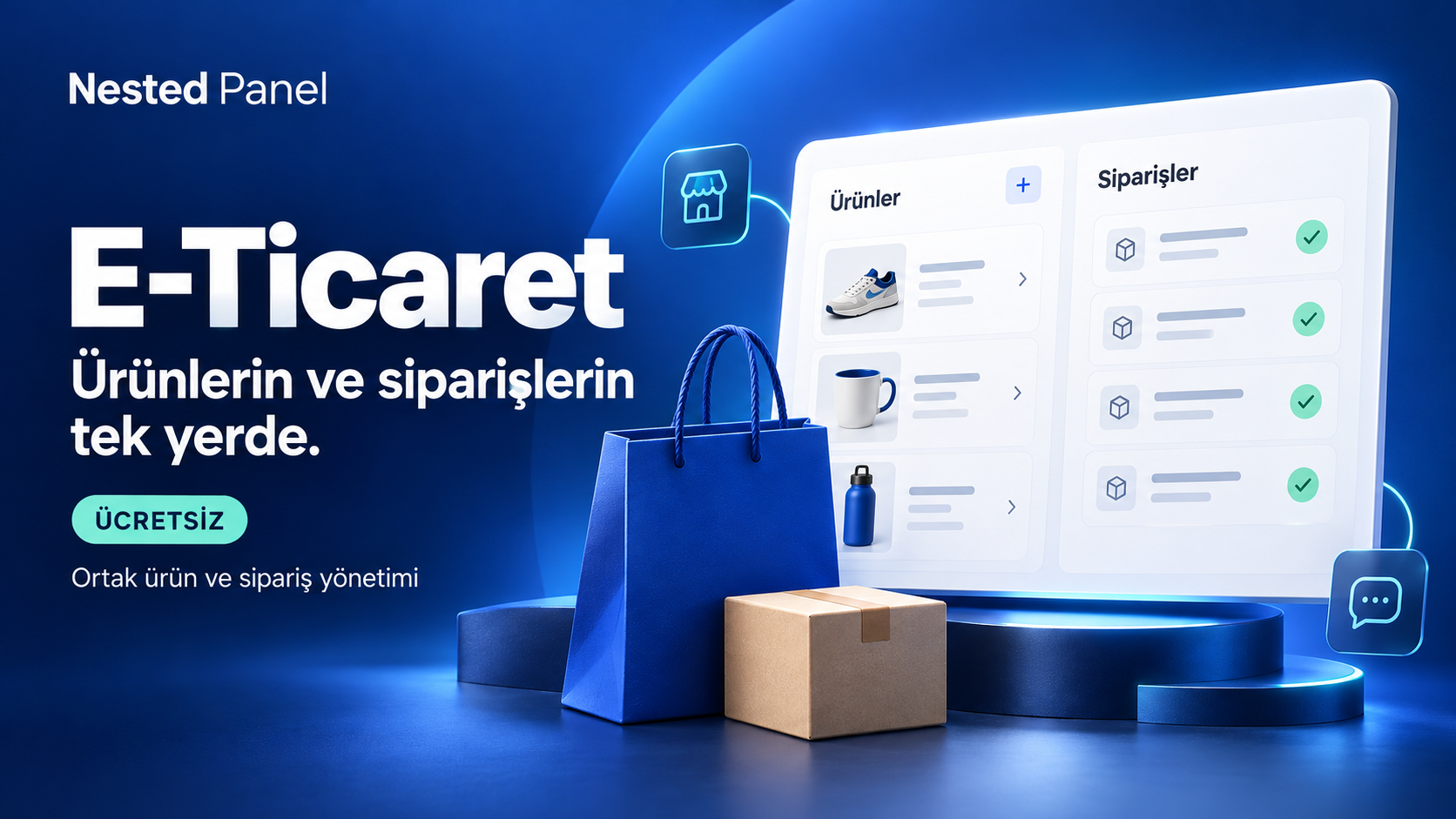 E-Ticaret tanıtım görseli